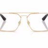 Versace VE1326 1523 - Gold Versace eyeglasses front view
