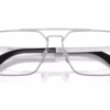Versace VE1326 1526 - Silver Versace eyeglasses angle view