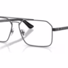 Versace VE1326 1527 - Gunmetal Versace eyeglasses angle view