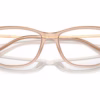Versace VE3274B 5215 - Transparent Brown eyeglasses angle view