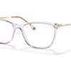 Versace VE3274B 5305 - Transparent Grey eyeglasses angle view