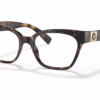 Versace VE3294 108 - Havana eyeglasses angle view