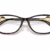 Versace VE3297D 108 - Dark Havana eyeglasses angle view