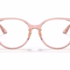 Versace VE3302D 5322 - Transparent Pink eyeglasses front view