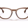 Versace VE3310 5028 - Transparent Brown eyeglasses front view