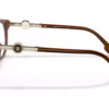 Versace VE3310 5028 - Transparent Brown eyeglasses side view