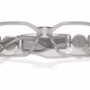 Versace VE3320U 593 - Grey Transparent eyeglasses angle view