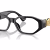 Versace VE3320U GB1 - Black eyeglasses angle view