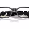 Versace VE3320U GB1 - Black eyeglasses angle view