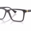 Versace VE3328 5389 - Transparent Grey eyeglasses angle view