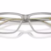 Versace VE3328 5496 - Transparent Grey eyeglasses angle view