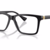 Versace VE3328F GB1 - Black eyeglasses angle view