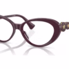 Versace VE3331U 5382 - Bordeaux eyeglasses angle view