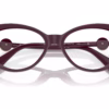 Versace VE3331U 5382 - Bordeaux eyeglasses angle view