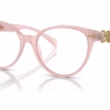 Versace VE3334F 5402 - Opal Pink eyeglasses angle view