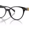 Versace VE3334F GB1 - Black eyeglasses angle view