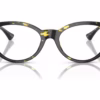 Versace VE3345 5428 - Havana eyeglasses front view