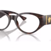 Versace VE3345 5429 - Havana eyeglasses angle view