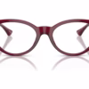 Versace VE3345 5430 - Bordeaux Transparent eyeglasses front view