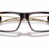Versace VE3359 108 - Havana eyeglasses angle view