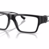 Versace VE3359 5360 - Matte Black eyeglasses angle view