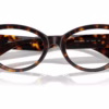 Versace VE3361U 108 - Havana eyeglasses angle view