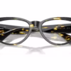 Versace VE3366F 5428 - Brown/Yellow Havana eyeglasses angle view