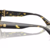 Versace VE3366F 5428 - Brown/Yellow Havana eyeglasses side view