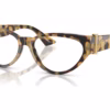 Versace VE3366F 777 - Brown/Yellow Havana eyeglasses angle view