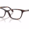 Versace VE3375F 108 - Havana eyeglasses angle view