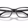 Versace VE3375F GB1 - Black eyeglasses angle view