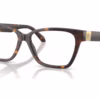 Versace VE3382F 108 - Havana eyeglasses angle view