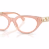 Versace VE3383 5524 - Opal Powder eyeglasses angle view