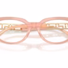 Versace VE3383 5524 - Opal Powder eyeglasses angle view