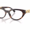 Versace VE3383F 108 - Havana eyeglasses angle view