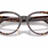 Versace VE3384F 108 - Havana eyeglasses angle view