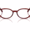 Versace VE3393D 5540 - Transparent Bordeaux eyeglasses front view