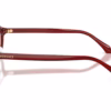 Versace VE3393D 5540 - Transparent Bordeaux eyeglasses side view