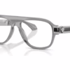 Versace VE3395U 5510 - Transparent Grey eyeglasses angle view