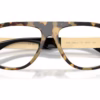 Versace VE3395U 777 - Brown Havana eyeglasses angle view