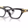 Versace VE3396U GB1 - Black eyeglasses angle view