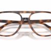 Versace VE3397U 5264 - Brown Havana eyeglasses angle view