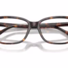 Versace VE3398F 108 - Dark Havana eyeglasses angle view