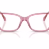 Versace VE3398F 5355 - Transparent Pink eyeglasses front view