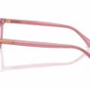 Versace VE3398F 5355 - Transparent Pink eyeglasses side view