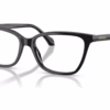 Versace VE3398F GB1 - Black eyeglasses angle view