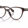 Versace VE3399U 108 - Dark Havana eyeglasses angle view