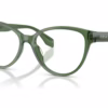 Versace VE3399U 5144 - Transparent Green eyeglasses angle view