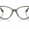 Versace VE3399U 5144 - Transparent Green eyeglasses front view