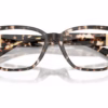 Versace VE3401U 5498 - Grey Havana eyeglasses angle view